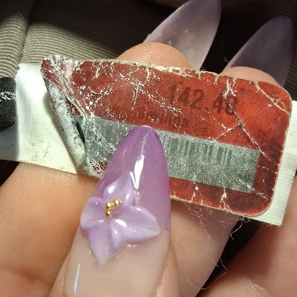 Marc Jacobs Cream & Navy Leather Crossbody Bag with Orange Strap - Picture 9 of 17